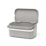 Brabantia Контейнер для мусора Sort & Go 1,8л, серый 230080 — фото 7