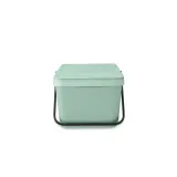 Brabantia Контейнер для мусора Sort & Go 20л для сортировки Jade Green 277764 — фото 1