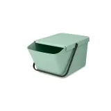 Brabantia Контейнер для мусора Sort & Go 20л для сортировки Jade Green 277764 — фото 7