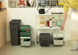 Brabantia Контейнер для мусора Sort & Go 20л для сортировки Fir Green 277740 — фото 4