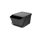 Brabantia Контейнер для мусора Sort & Go 20л для сортировки, серый 277726 — фото 5