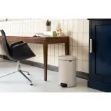 Brabantia NewIcon Контейнер для мусора Soft Beige, 20л 149948 — фото 3