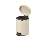 Brabantia Контейнер для мусора NewIcon 5л, мягкий бежевый 149900 — фото 8