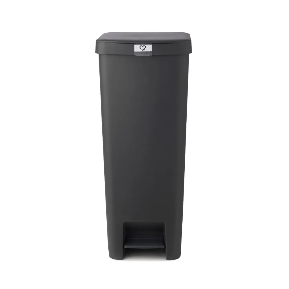 Brabantia Контейнер для мусора StepUp 40л Темно-серый 800023