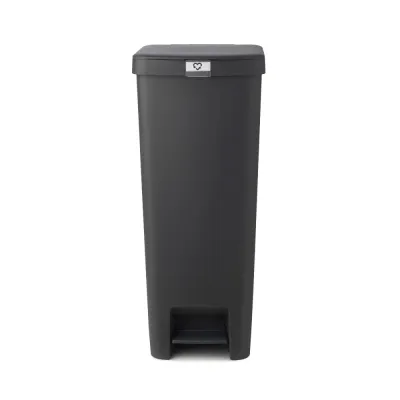 Brabantia Контейнер для мусора StepUp 40л Темно-серый 800023