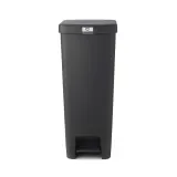 Brabantia Контейнер для мусора StepUp 40л Темно-серый 800023 — фото 1