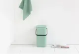 Brabantia Контейнер для мусора Sort & Go 12л для сортировки Jade Green 211829 — фото 2