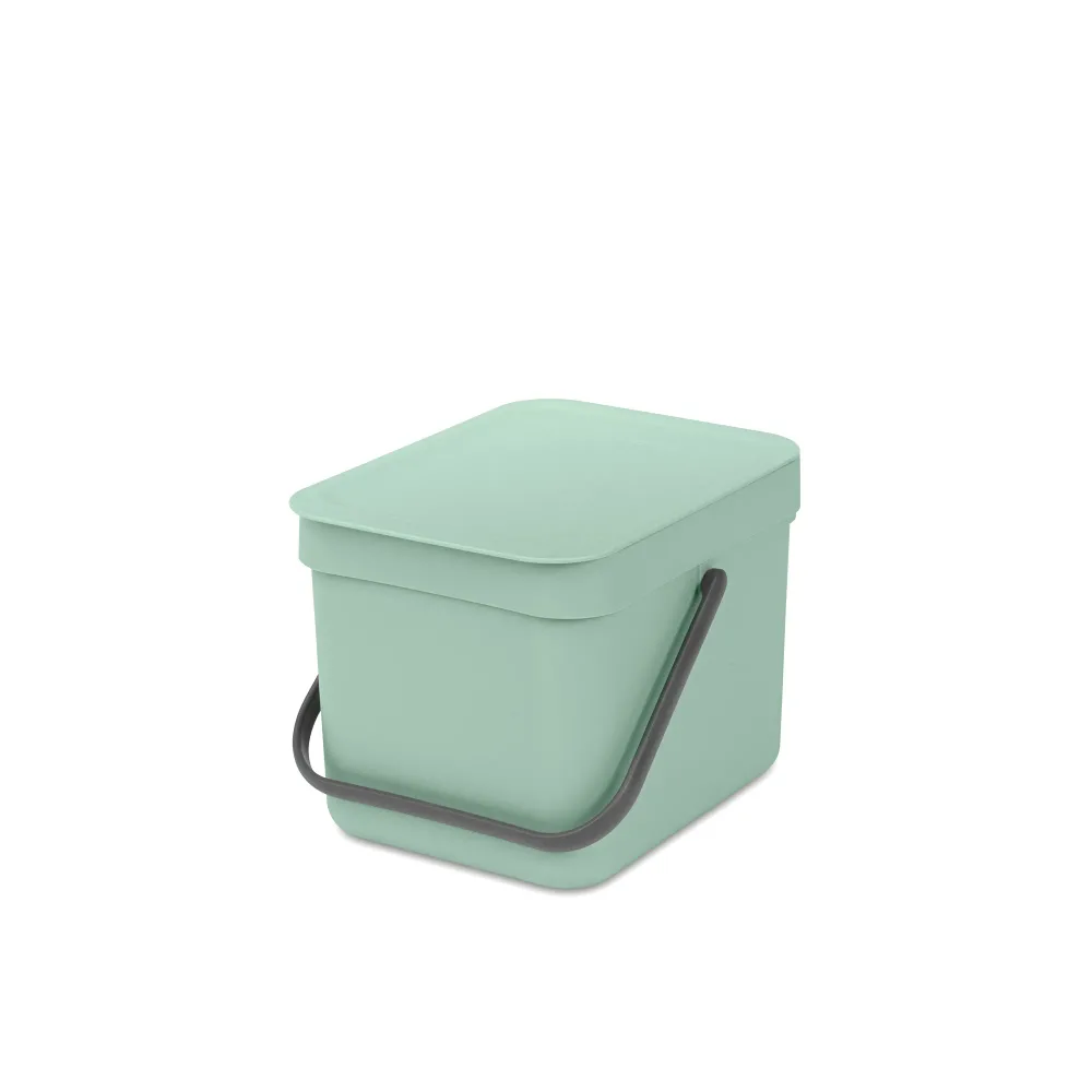 Brabantia Контейнер для сортировки мусора Sort & Go 6л Jade Green 211768