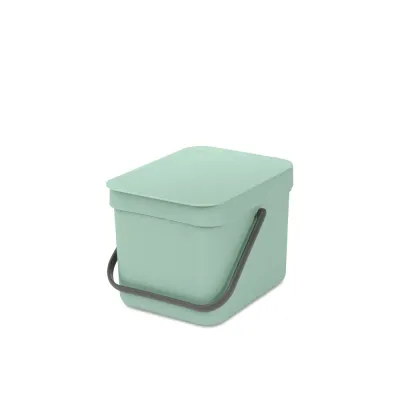 Brabantia Контейнер для сортировки мусора Sort & Go 6л Jade Green 211768