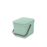 Brabantia Контейнер для сортировки мусора Sort & Go 6л Jade Green 211768 — фото 1