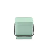 Brabantia Контейнер для сортировки мусора Sort & Go 6л Jade Green 211768 — фото 6