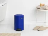 Brabantia Контейнер для мусора NewIcon 3л Mineral Powerful Blue 204562 — фото 2