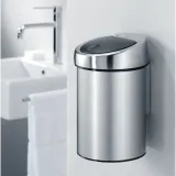 Brabantia Контейнер для мусора Touch Bin 3л, черный 364440 — фото 4