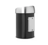 Brabantia Контейнер для мусора Touch Bin 3л, черный 364440 — фото 5