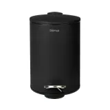 Blomus Контейнер для мусора Tubo 3л черный B69214 — фото 1