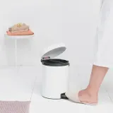 Brabantia Контейнер для мусора NewIcon 2x2л белый 280429 — фото 5