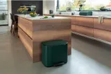 Brabantia Контейнер для сортировки мусора Bo 11+23л Pine Green 304125 — фото 2