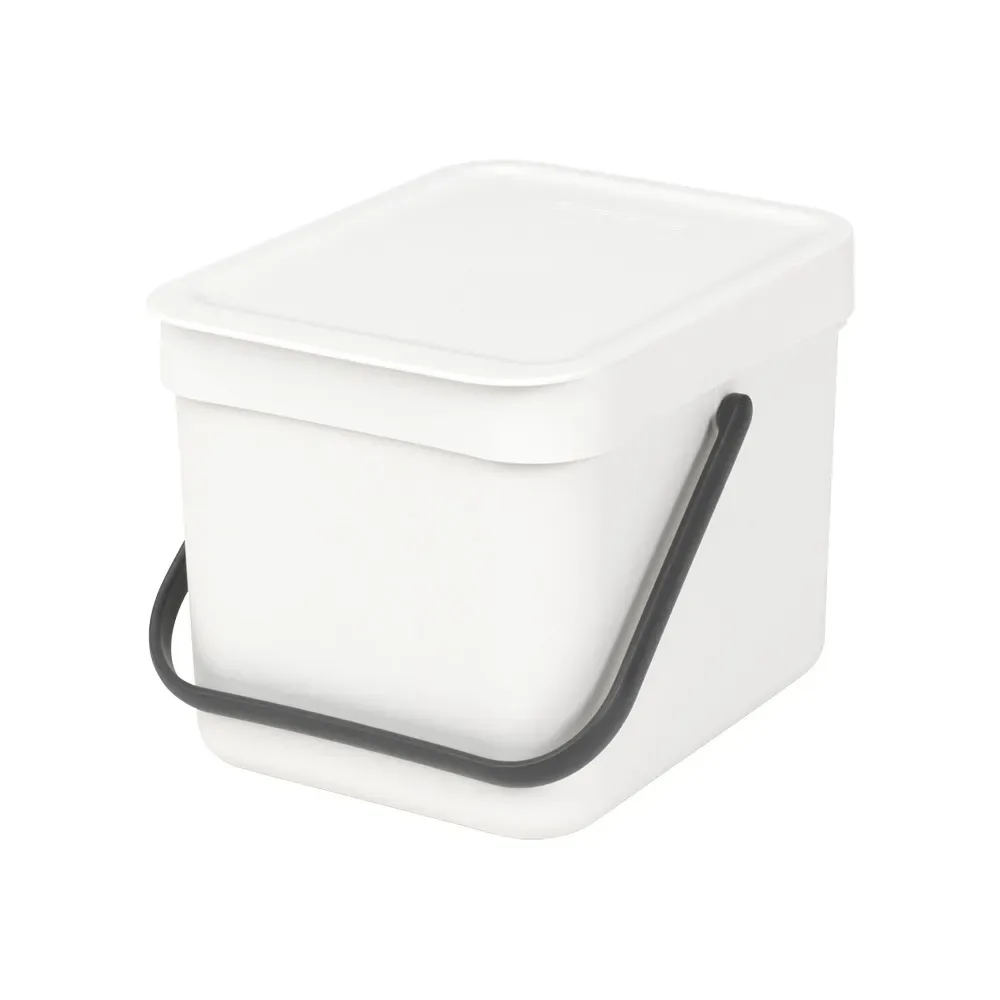 Brabantia Контейнер для сортировки мусора Sort & Go 6л, белый 109706