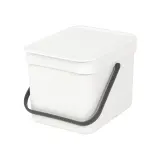 Brabantia Контейнер для сортировки мусора Sort & Go 6л, белый 109706 — фото 1