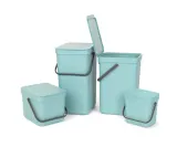 Brabantia Контейнер для сортировки Sort & Go 6л, мятный 109645 — фото 5