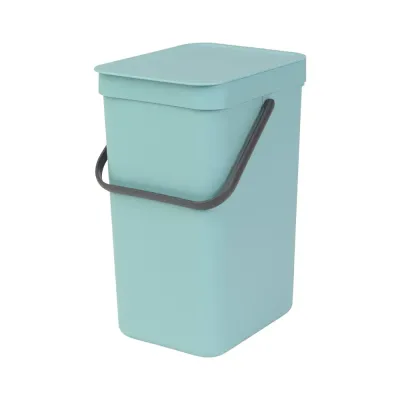 Brabantia Контейнер для мусора Sort & Go 12л мятный 109744