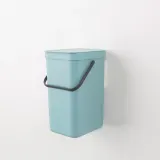 Brabantia Контейнер для мусора Sort & Go 12л мятный 109744 — фото 5