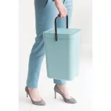 Brabantia Контейнер для мусора Sort & Go 12л мятный 109744 — фото 8
