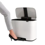 Brabantia Контейнер для мусора Bo 36л белый 121388 — фото 5