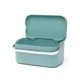 Brabantia Контейнер для мусора Sort & Go 1,8л мятный 117565 — фото 6