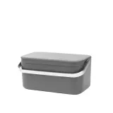 Brabantia Контейнер для мусора Sort & Go 1,8л, серый 117541 — фото 1