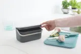Brabantia Контейнер для мусора Sort & Go 1,8л, серый 117541 — фото 3