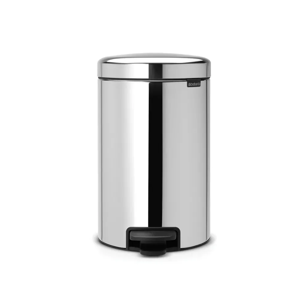 Brabantia Контейнер для мусора NewIcon 12л, полированная сталь 113581