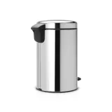 Brabantia Контейнер для мусора NewIcon 12л, полированная сталь 113581 — фото 4