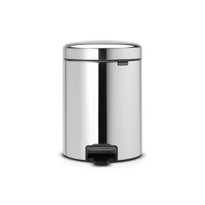 Brabantia Контейнер для мусора NewIcon 5л, полированная сталь 112621