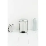 Brabantia Контейнер для мусора NewIcon 5л, полированная сталь 112621 — фото 5