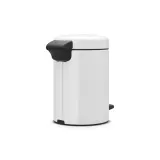 Brabantia Контейнер для мусора NewIcon 3л белый 112126 — фото 4
