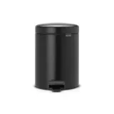 Brabantia Контейнер для мусора NewIcon 5л, матовый черный 112928 — фото 1