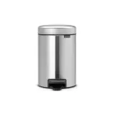 Brabantia Контейнер для мусора NewIcon 3л, матовая сталь 112164 — фото 1