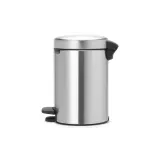Brabantia Контейнер для мусора NewIcon 3л, матовая сталь 112164 — фото 5