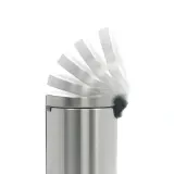 Brabantia Контейнер для мусора NewIcon 5л, матовая сталь 112102 — фото 4