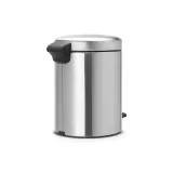 Brabantia Контейнер для мусора NewIcon 5л, матовая сталь 112102 — фото 6