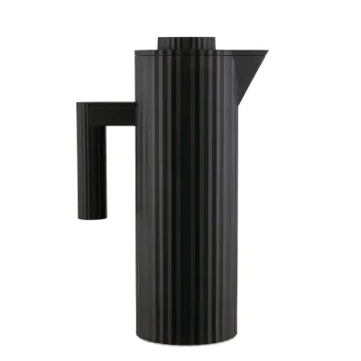 Alessi Термокувшин Plisse 1л черный MDL12 B