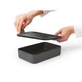 Brabantia Темно-серая коробка для завтрака Make & Take 203060 — фото 5