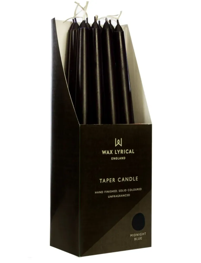 Wax Lyrical Конусная свеча Midnight Blue, 25см, без запаха - 1 шт. U1104