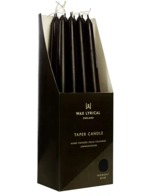 Wax Lyrical Конусная свеча Midnight Blue, 25см, без запаха - 1 шт. U1104