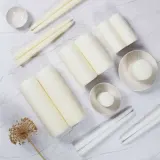 Wax Lyrical Свеча 5х12см Слоновая кость без запаха U0002 — фото 2