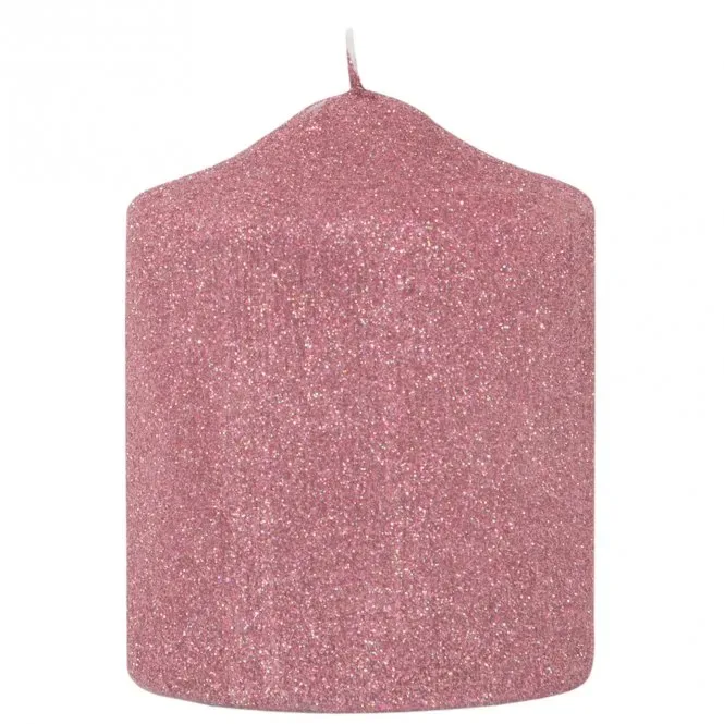Fink Свеча Rose Glamour 10x8см 50ч 123241