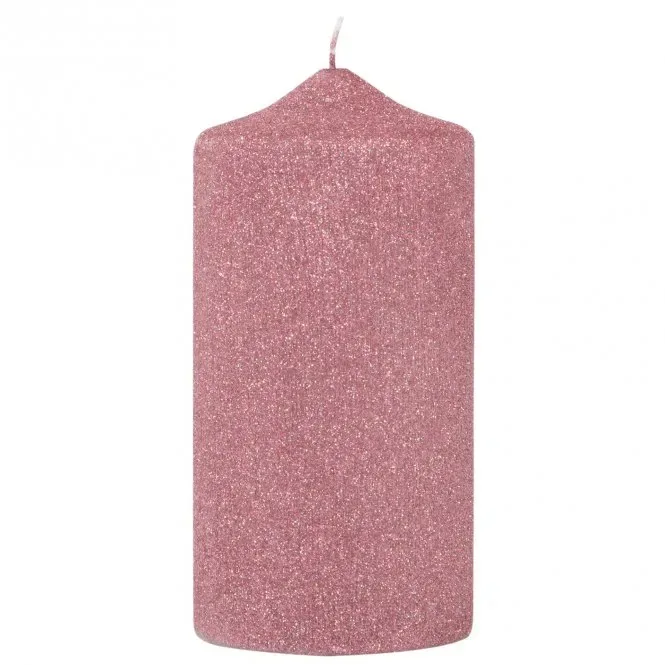 Fink Свеча Rose Glamour 15x8см 80ч 123242