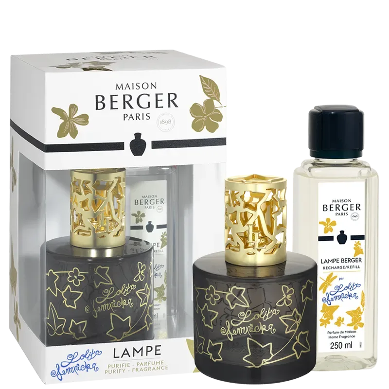 Maison Berger Paris Набор ароматической лампы Лолита черная + ароматическое масло Лолита Лемпика 250 мл. EAN 3127290047526