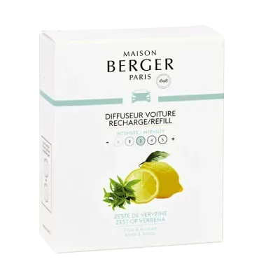 Maison Berger Paris Набор из 2 картриджей Лимонная кожура для автомобильного диффузора 6424